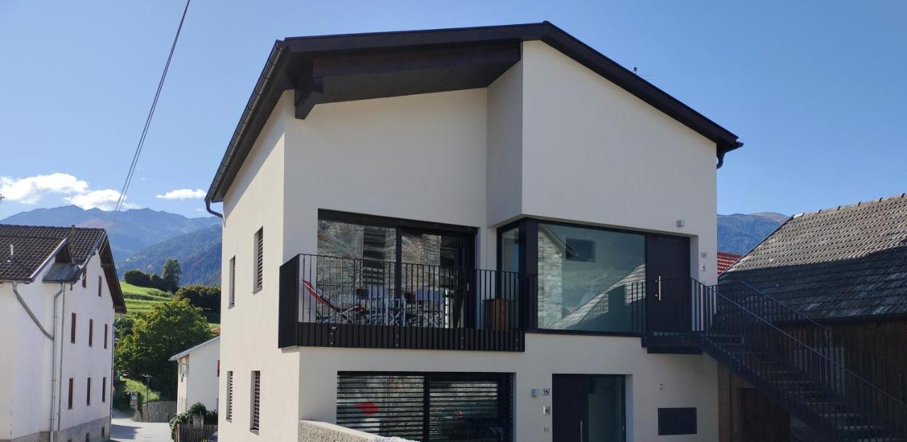 Ferienwohnung Haus Am Brunnen Prad am Stilfserjoch Exterior foto