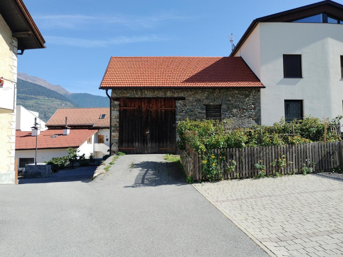 Ferienwohnung Haus Am Brunnen Prad am Stilfserjoch Exterior foto